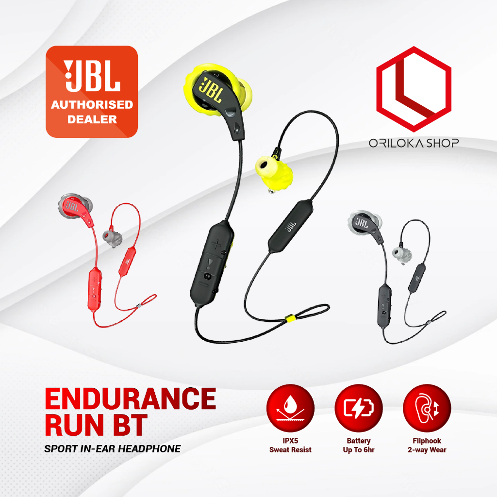 JBL Endurance Run BT Earphone Bluetooth - Garansi Resmi IMS