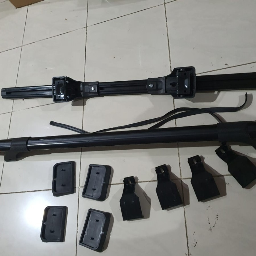 Kaki rak bagasi apollo rack jepit model Big mobil universal