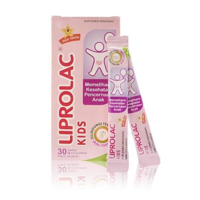 liprolac sachet 30 isi 30's saset serbuk / box