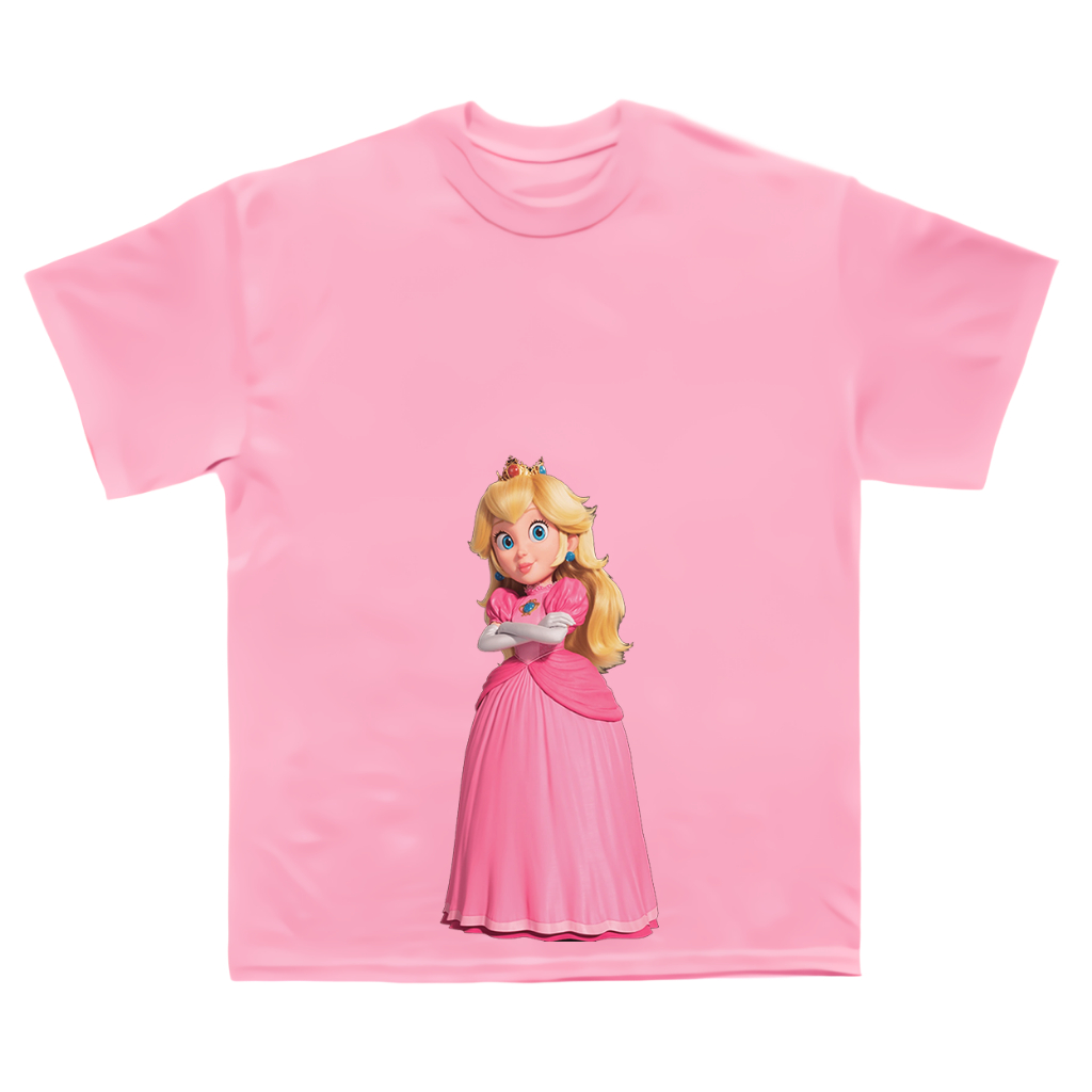 Kaos Princess Peach Super Mari0 Br0s