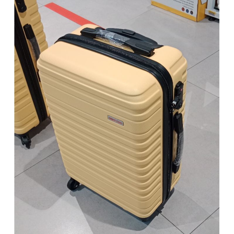 SUPERCASE Koper 20Inc Sour Belt 4 Roda/Luggage Kuning