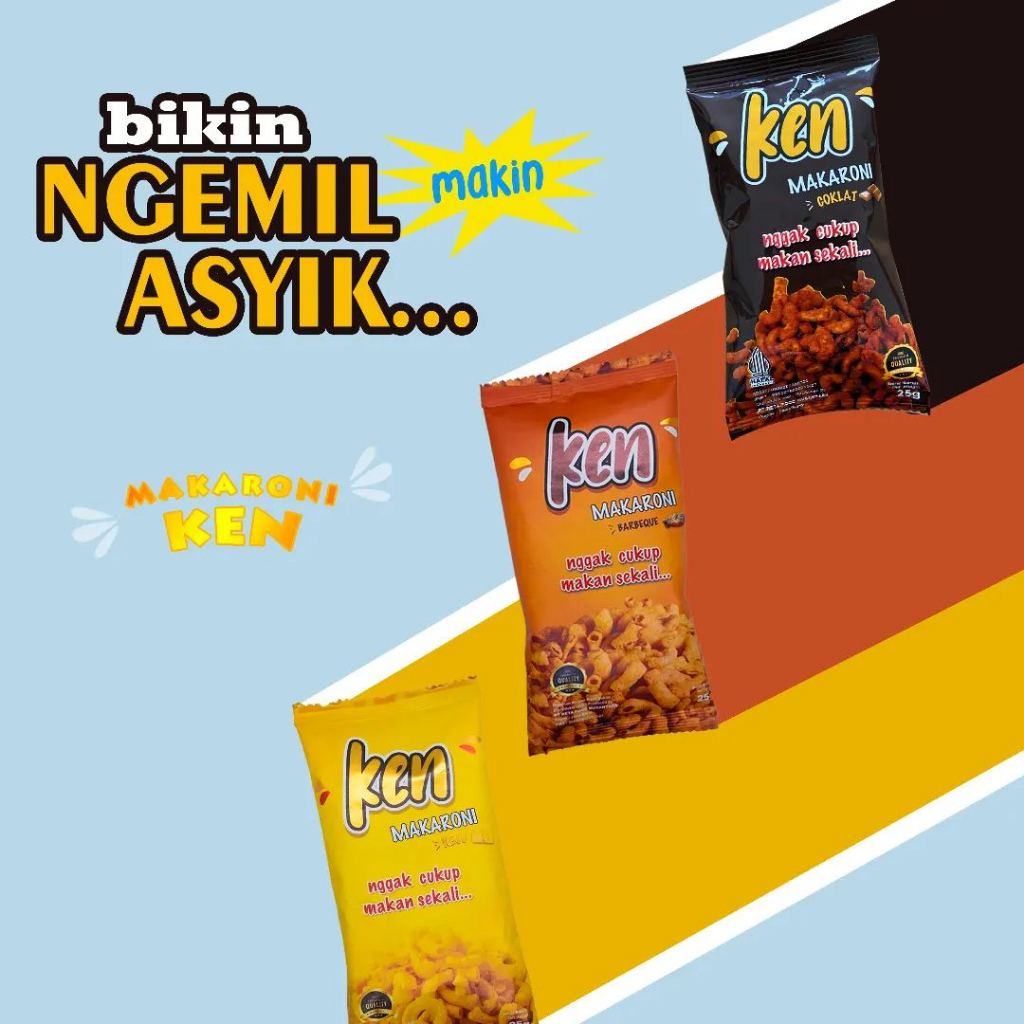 MAKARONI BANTET PEDES KEN 25GR