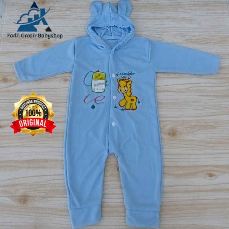 Sleepsuit Bayi Kaki Buka Usia 0-6 Bulan Jumpsuit Baby Newborn Jumper Anak Murah