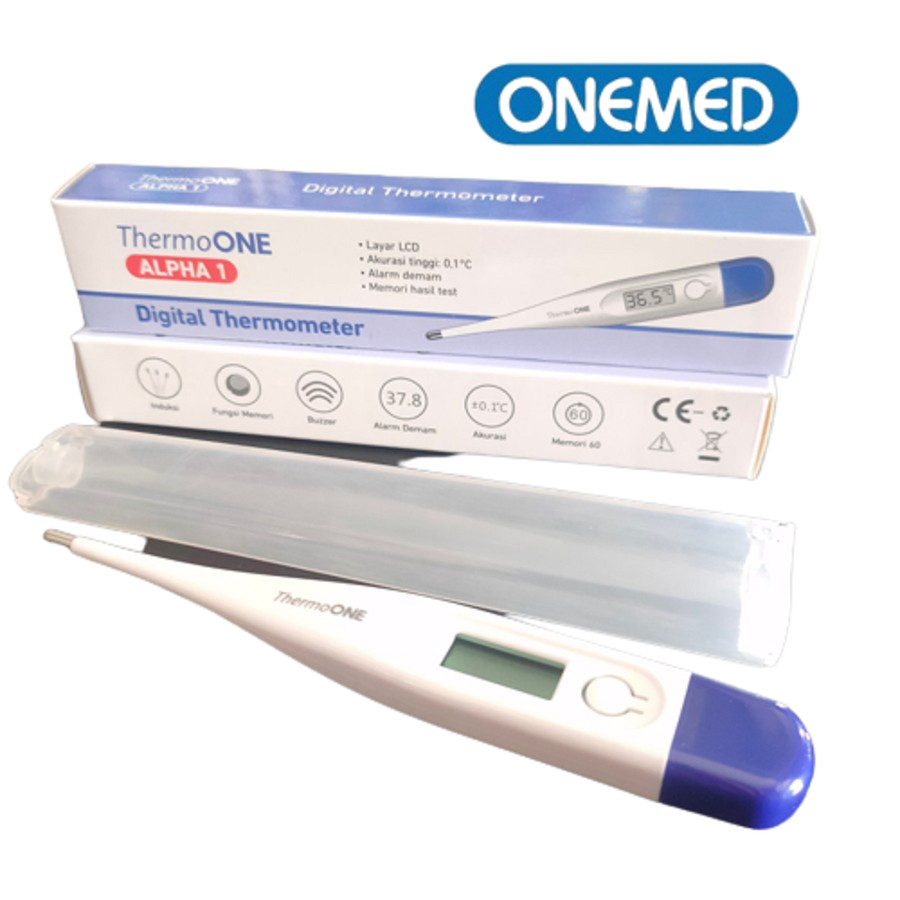 termometer digital alat ukur suhu badan onemed thermo one alpha