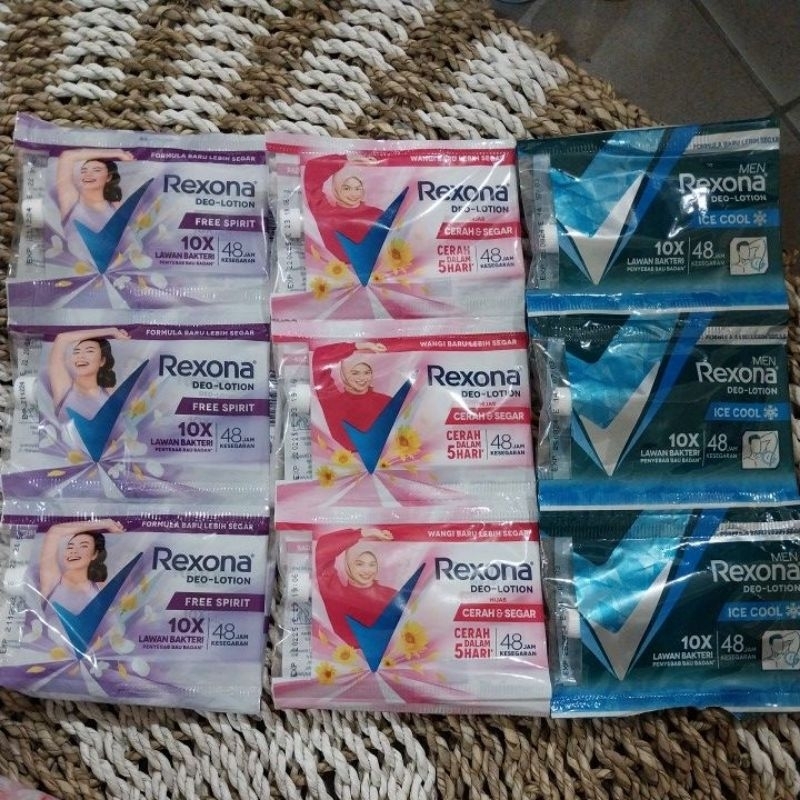 Rexona deo lotion deodoran sachet