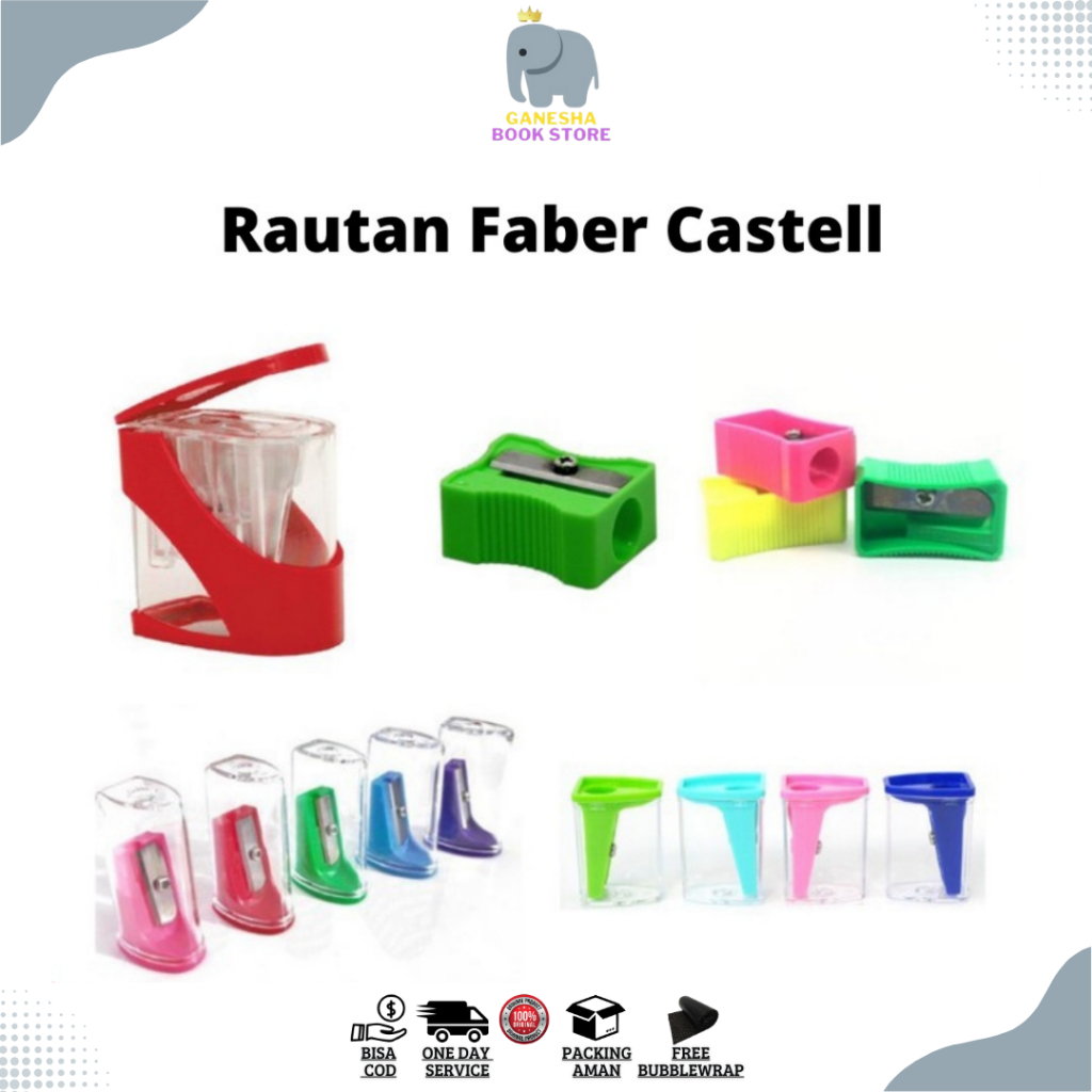 

ATK : Rautan Faber Castell / Serutan Pensil / Sharpener Faber Castell