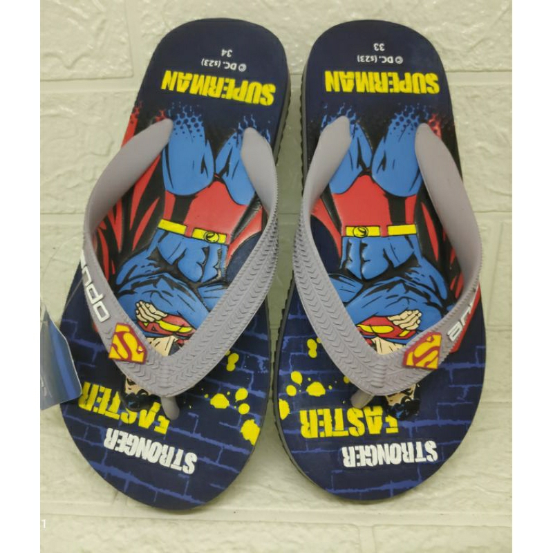 SANDAL ANDO ANAK SPM 2301 karakter superman 28-37 Rp 79900-82900