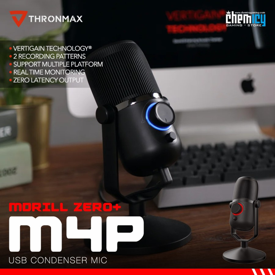 Thronmax Mdrill Zero Plus M4P USB Condenser Gaming Microphone