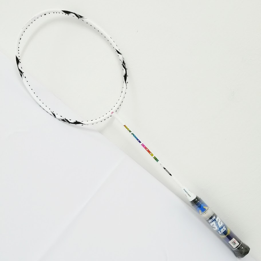 Raket Badminton Powermax Max Force 800 III White Batangan