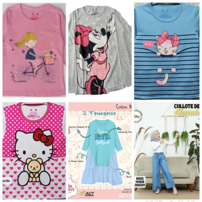 Kaos Tunik Celana Kulot