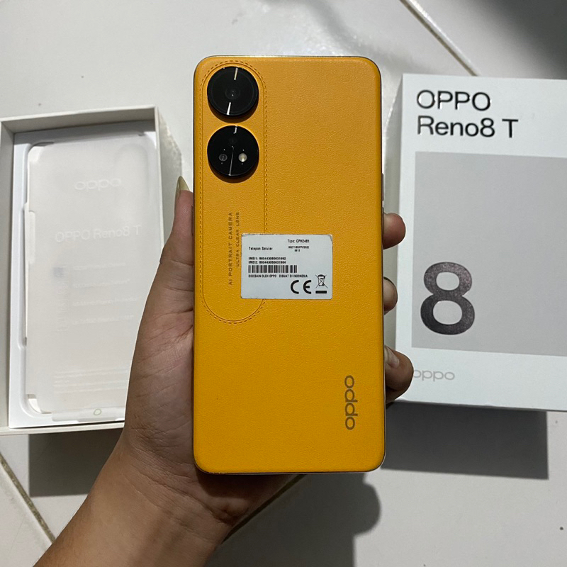 Oppo Reno 8T 8/256 Second Garansi Resmi