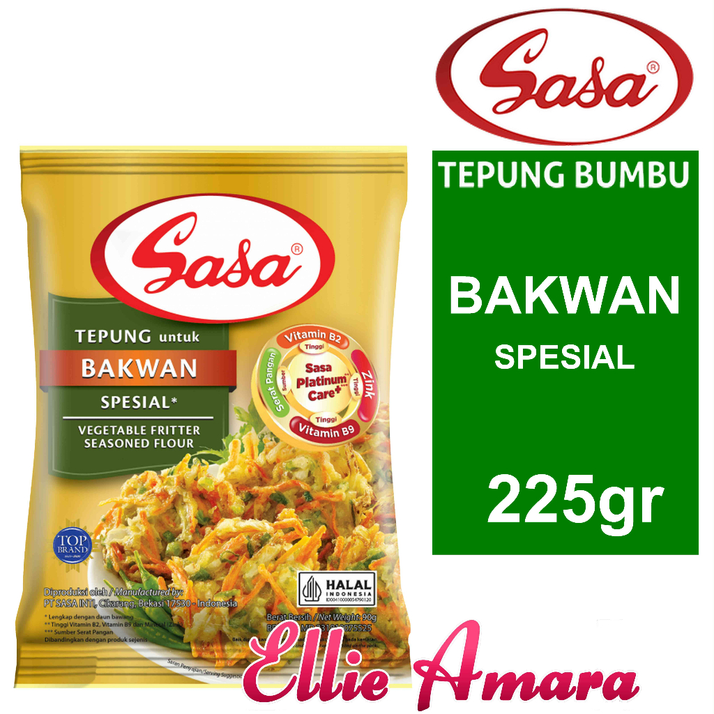 

SASA BAKWAN SPESIAL 225g TEPUNG BUMBU MASAK INSTAN