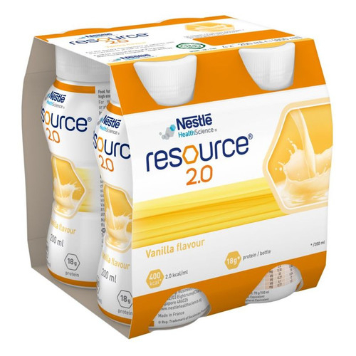 

Nestle Resource 2.0 Vanilla 4x200ml