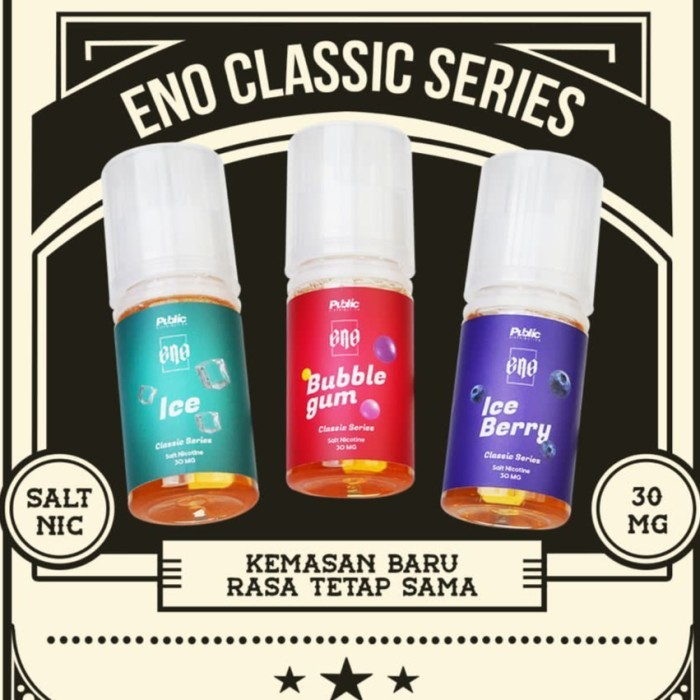Eno Ice Berry Salt Nic 30ML by Public Distribution