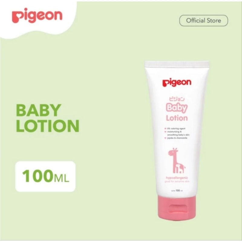 Original Terjamin - Pigeon Baby Lotion 100ml / Lotion Bayi Pigeon Baby Kulit Bayi Sensitif