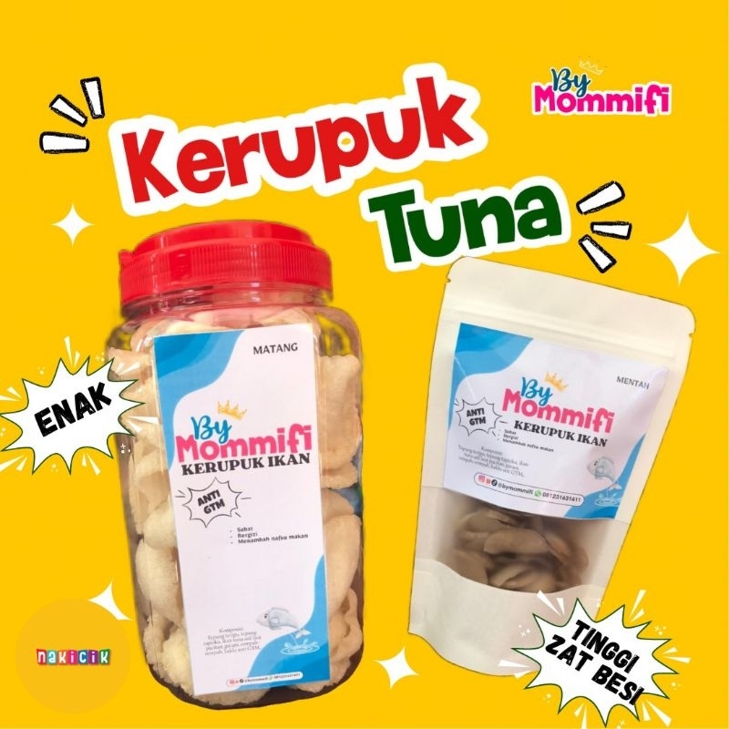 

KERUPUK IKAN TUNA / KRUPUK IKAN TUNA ANTI GTM / BB BOOSTER MOMMIFI