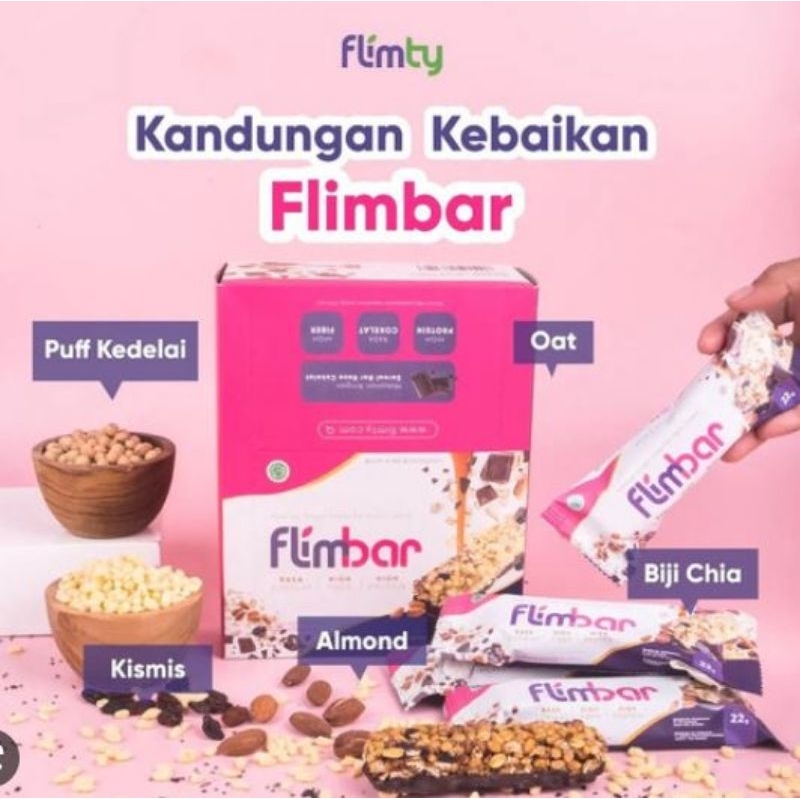 Flimbar camilan sehat rendah kalori - 1 pcs