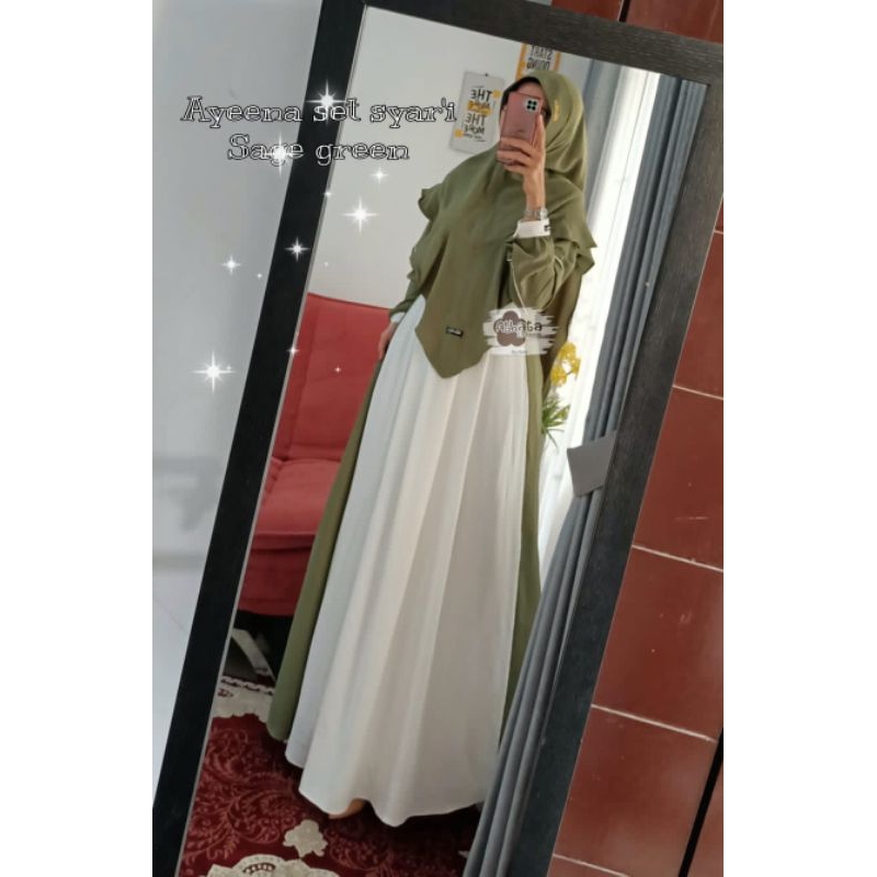 GAMIS LEBARAN 2024 | GAMIS ATHATA | ALMEERA SET SYARI / AYEENA SET SYARI ORIGINAL ATHATA | GAMIS SET