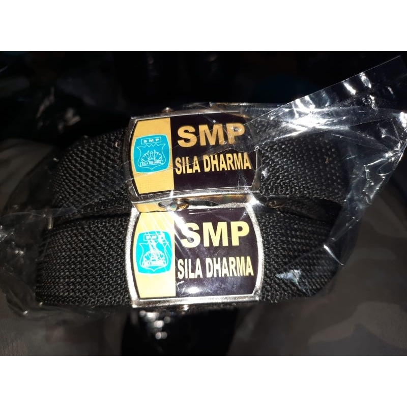 Sabuk Custom logo instansi sekolah SD SMP SMA