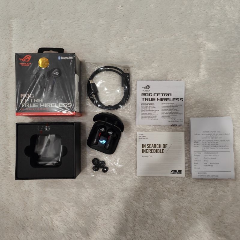Asus Rog Cetra True Wireless - Headset Bluetooth | Second | 2nd