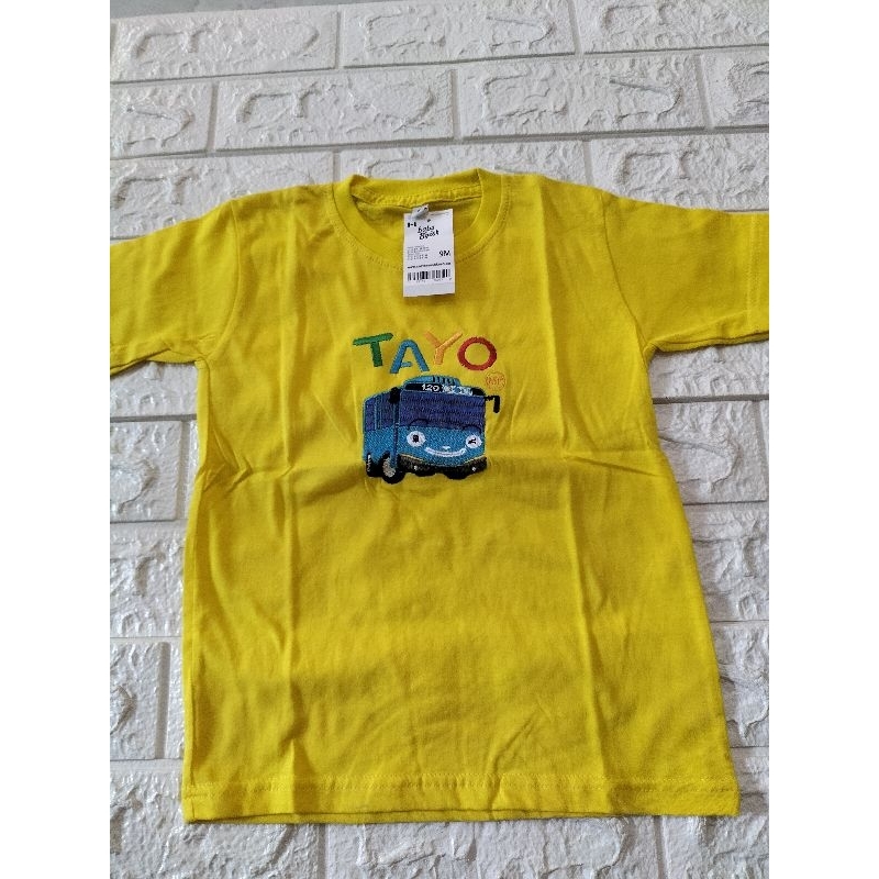 kaos anak OshKosh,kaos bordir anak laki laki 2-3 tahun