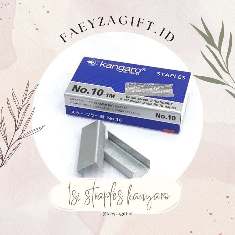 

isi straples kangaro no.10 kecil