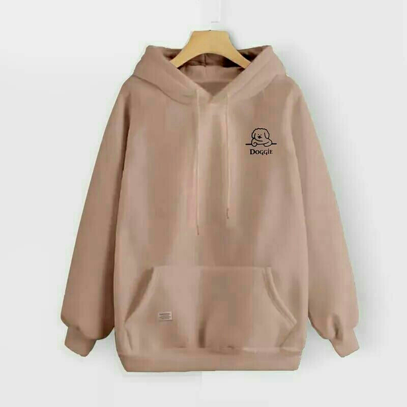 ASTORIA Jaket Sweater Jumper Hoodie Premium Fleece Doggie (BORDIR) ukuran M-XXL Unisex (Cewek & Cowo