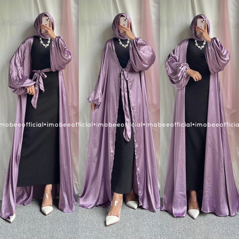 SHIMMER SILK DRESS // SHIMMERING DRESS LONG OUTER CRADENZA // PASHMINA SHIMMER CRADENZA PREMIUM SILK