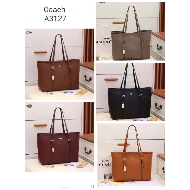 TOTE BAG COACH #A3127 WITH BOX