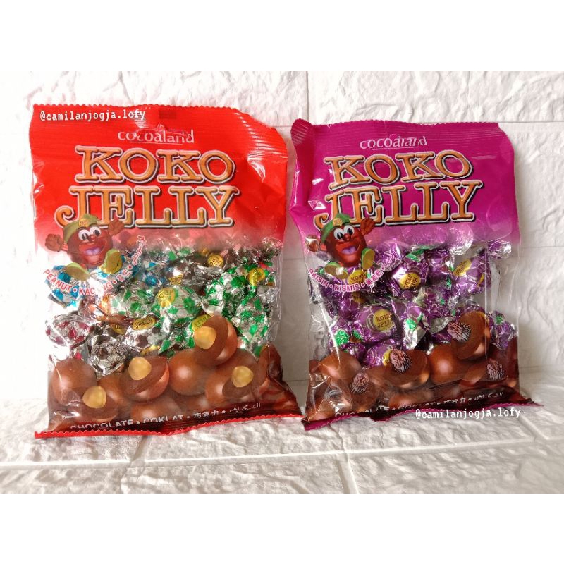 

koko jelly Malaysia / Koko jelly 110gr / Koko jelly kacang / Koko jelly kismis / Koko jelly Raisin