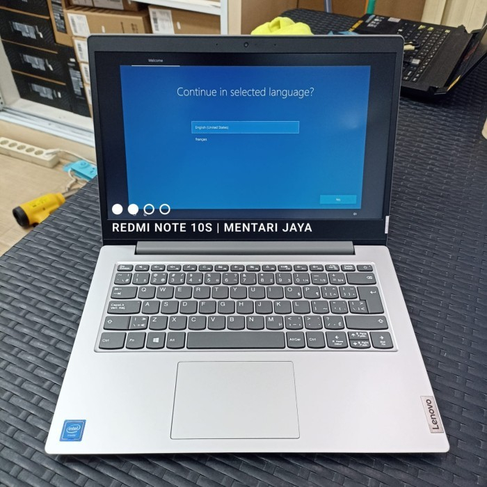 LAPTOP BARU MURAH LENOVO IDEAPAD SLIM 1 RAM 4GB SSD 512GB WIN 11 HOME OFFICE SIAP PAKAI