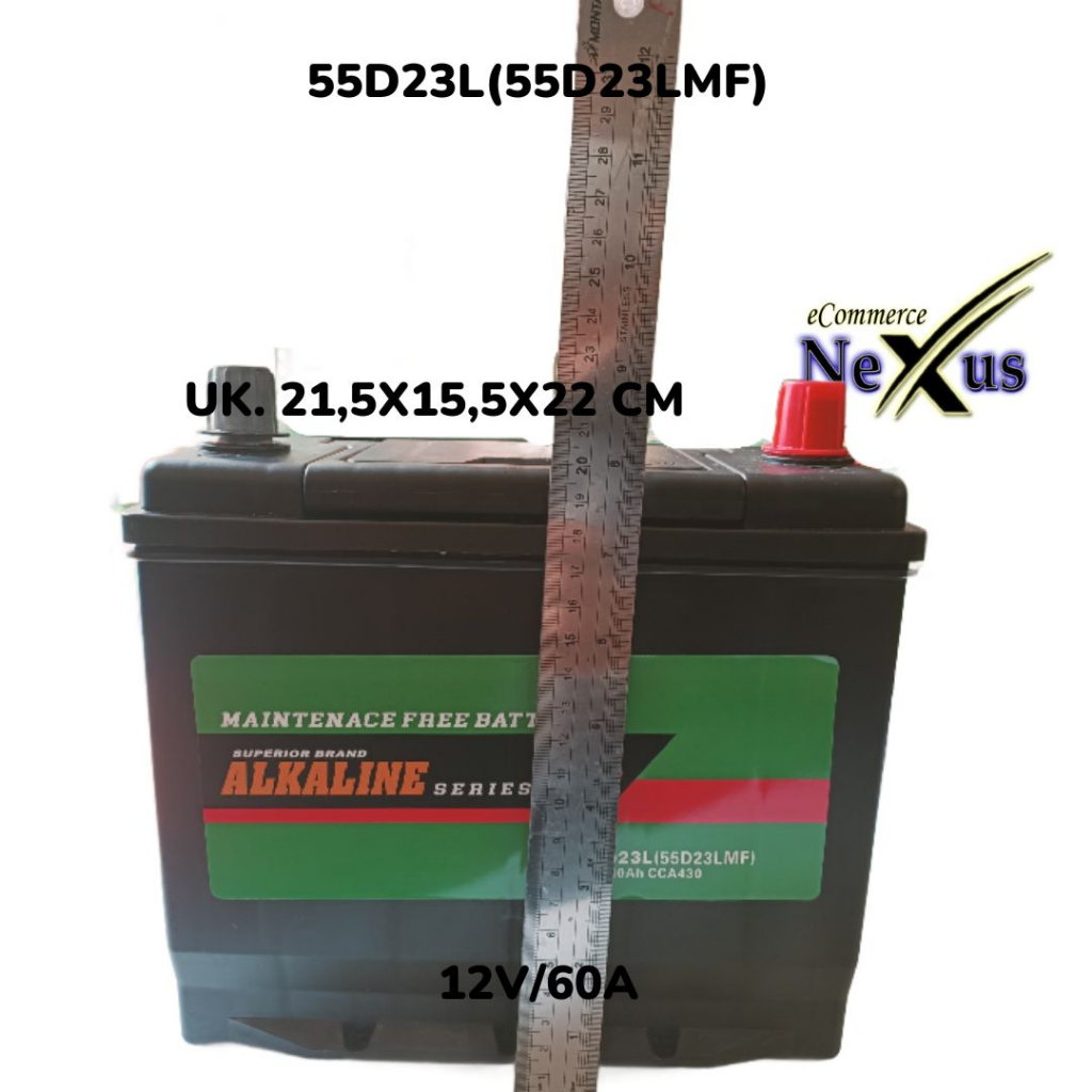 Aki Mobil ALKALINE 55D23L 55D23LMF