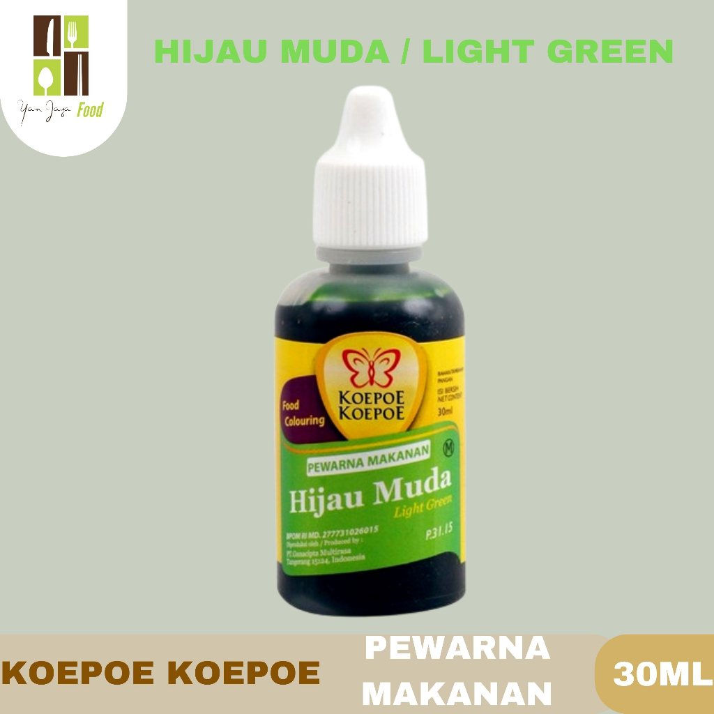 Koepoe Koepoe/ Kupu Kupu Pewarna Makanan All Varian 30 ml