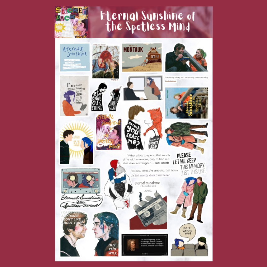 

Eternal Sunshine of the Spotless Mind Sticker Sheet