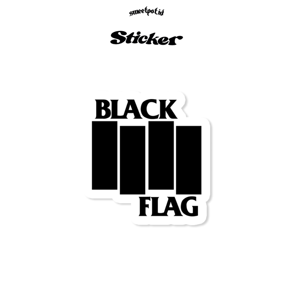 

STICKER BLACK FLAG / STICKER BIJIAN / STICKER ECERAN / STICKER METAL / STICKER POP / STICKER INDIE / STICKER BAND/ BRITPOP
