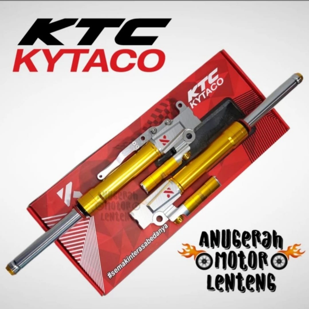 Shockbreaker Shock Tabung Depan Honda Vario 150 125 LED KTC Kytaco