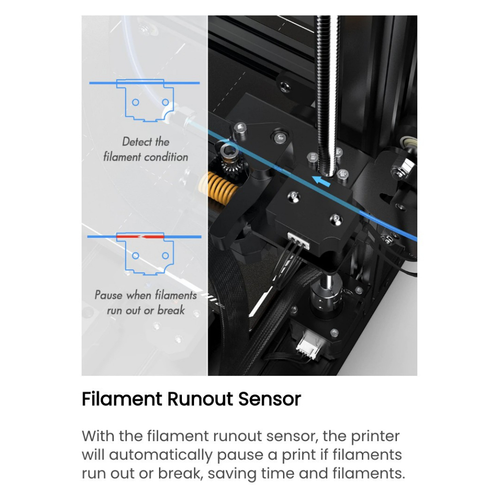 Original Biqu Hurakan 3D Printer Klipper Firmware High Speed TMC2209