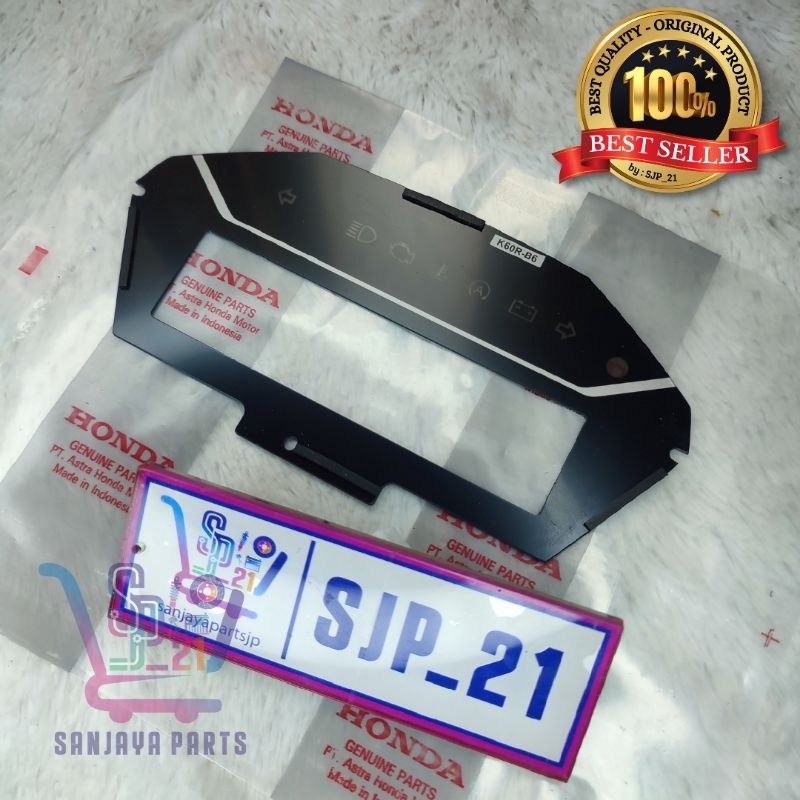 (2pcs) papan alas speedometer spidometer honda new vario 125 esp original kode k60r b6