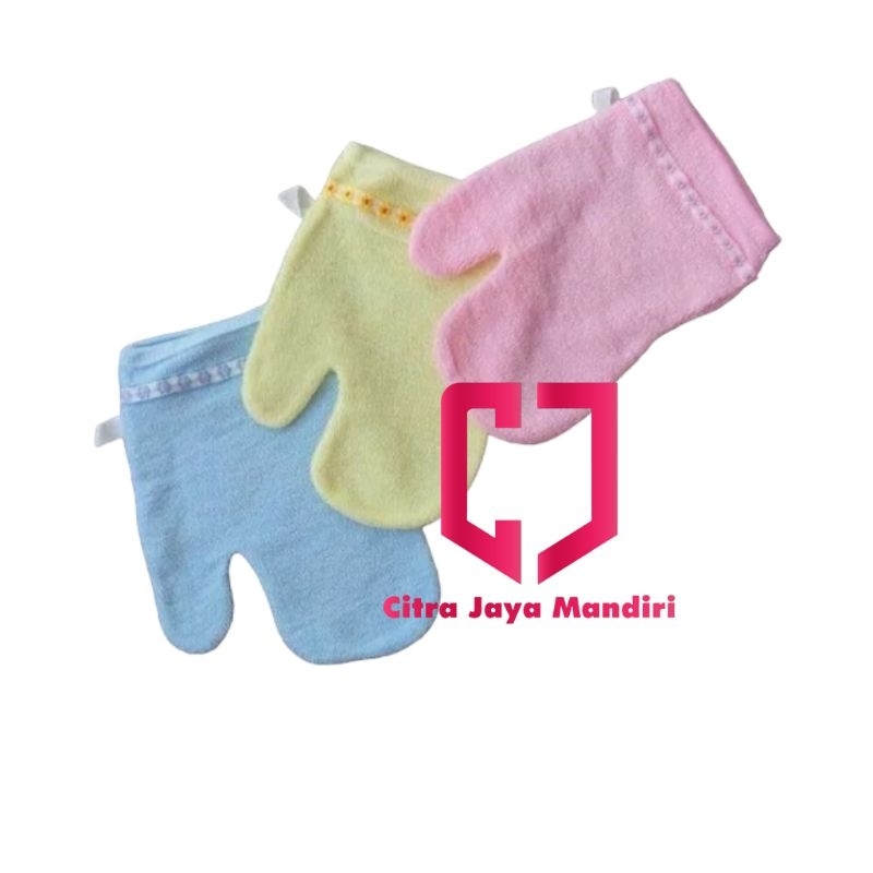 1 Lusin Waslap Jari Bayi ( grosir 12 pcs)