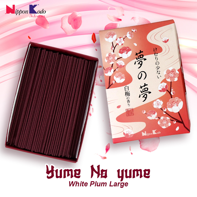 Dupa Wangi Aromaterapi White Plum Yume No Yume Nippon Kodo Jepang Big