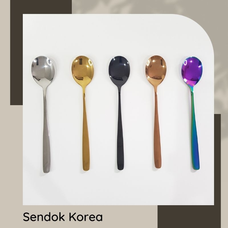 (TERMURAH!) SENDOK GARPU KOREA SUJEO STAINLESS STEEL