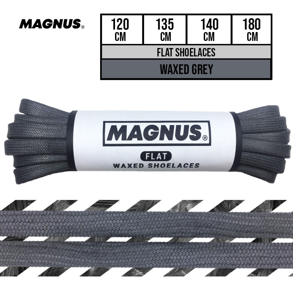 TALI SEPATU LILIN MISTY GREY (WAXED/LILIN)