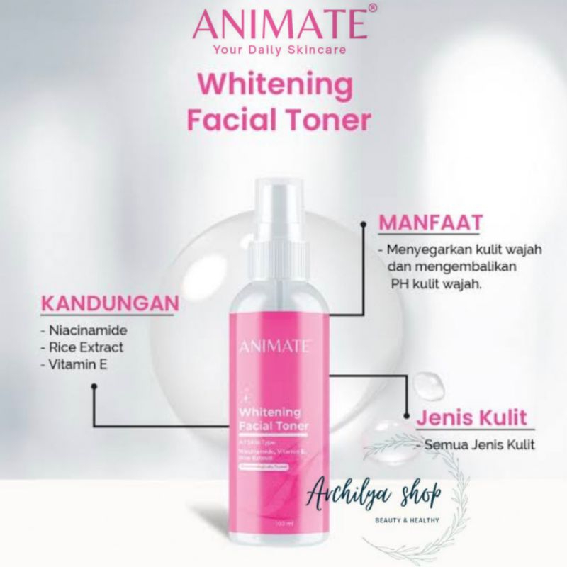 Animate Whitening Facial Toner 100ml