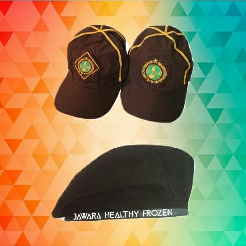 TOPI PRAMUKA Baret Boni Putra Putri SD SMP SMA