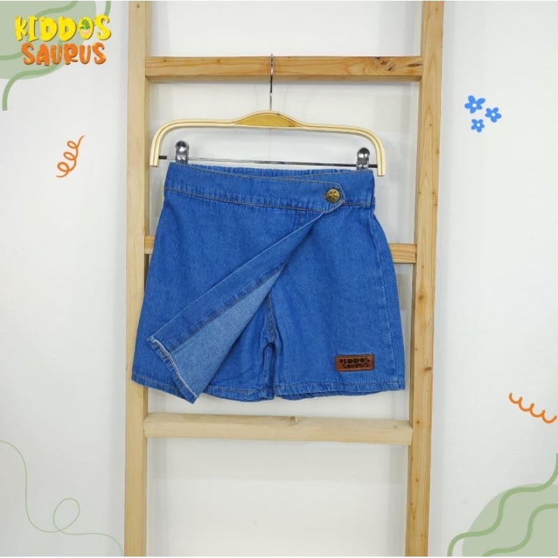 Kiddossaurus Celana Pendek Anak Rok Jeans