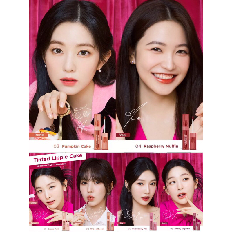 [READY LIMITED] Azarine x Red Velvet Photocard Sharing Liptint