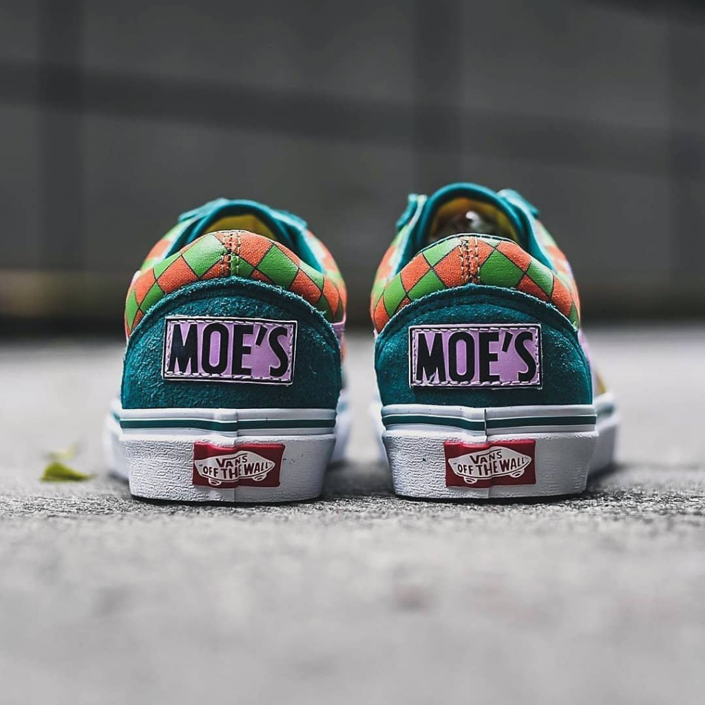 VANS OLDSKOOL X @thesimpsons &quot;MOE'S&quot; 2020 ORIGINAL 100%