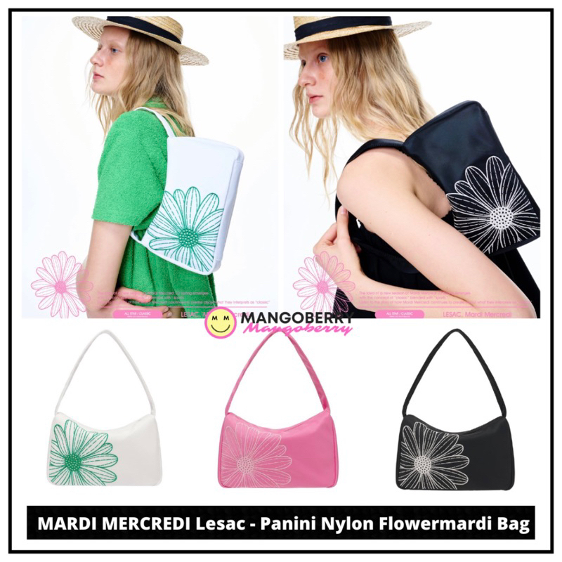 MARDI MERCREDI Lesac - Panini Nylon Flowermardi Bag