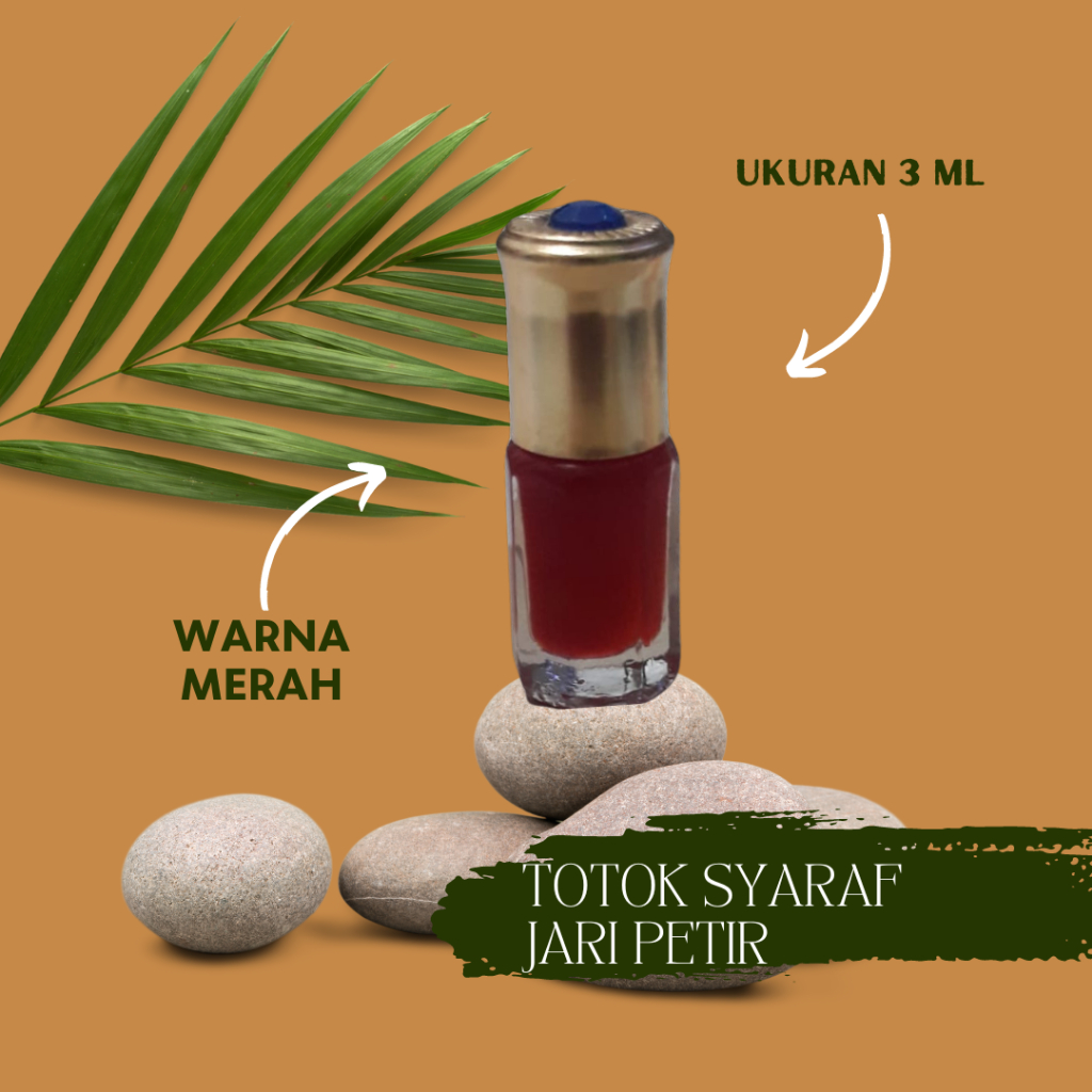 RED OIL Minyak Terapy Totok Syaraf JariPetir 3 ml
