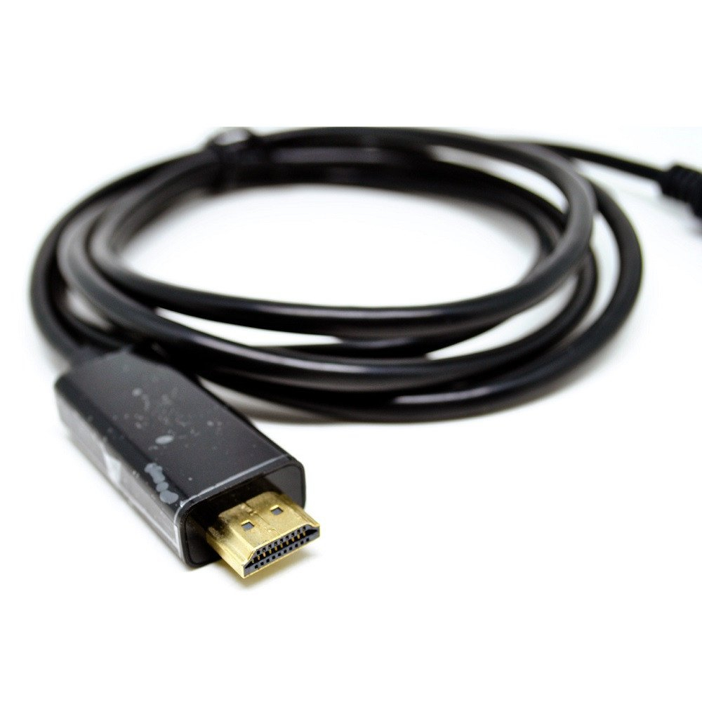 Kabel Adaptor Displayport ke HDMI 180 cm - DP102 - Black